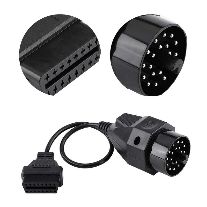 BTBcoin 20 Pin to 16 Pin OBD2 Adapter 20 Pin Connector Cable for BMW E36 E38 E39 E46 E53 X 5 Z3 - Image 3